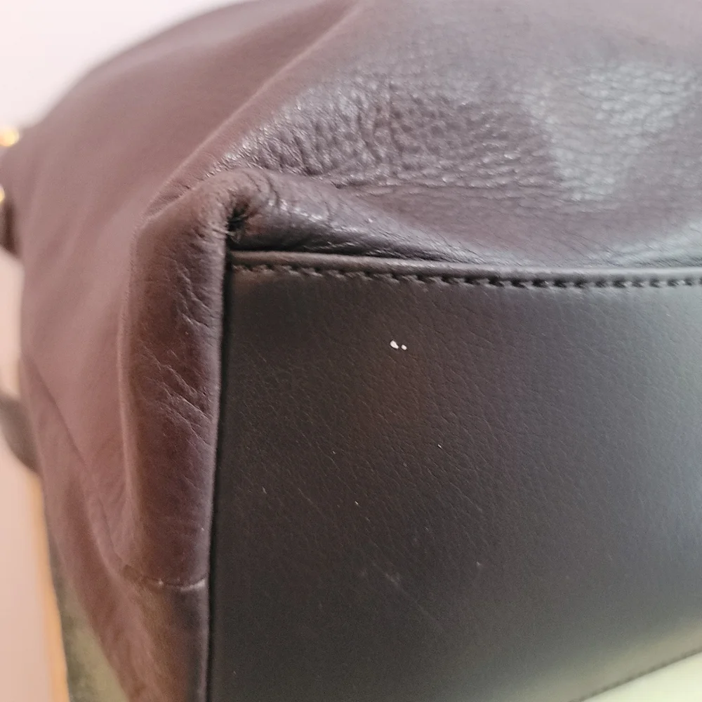 Apostrophe Brown Soft and Supple Pebble Grain Leather Slouchy Hobo Shoulder Bag